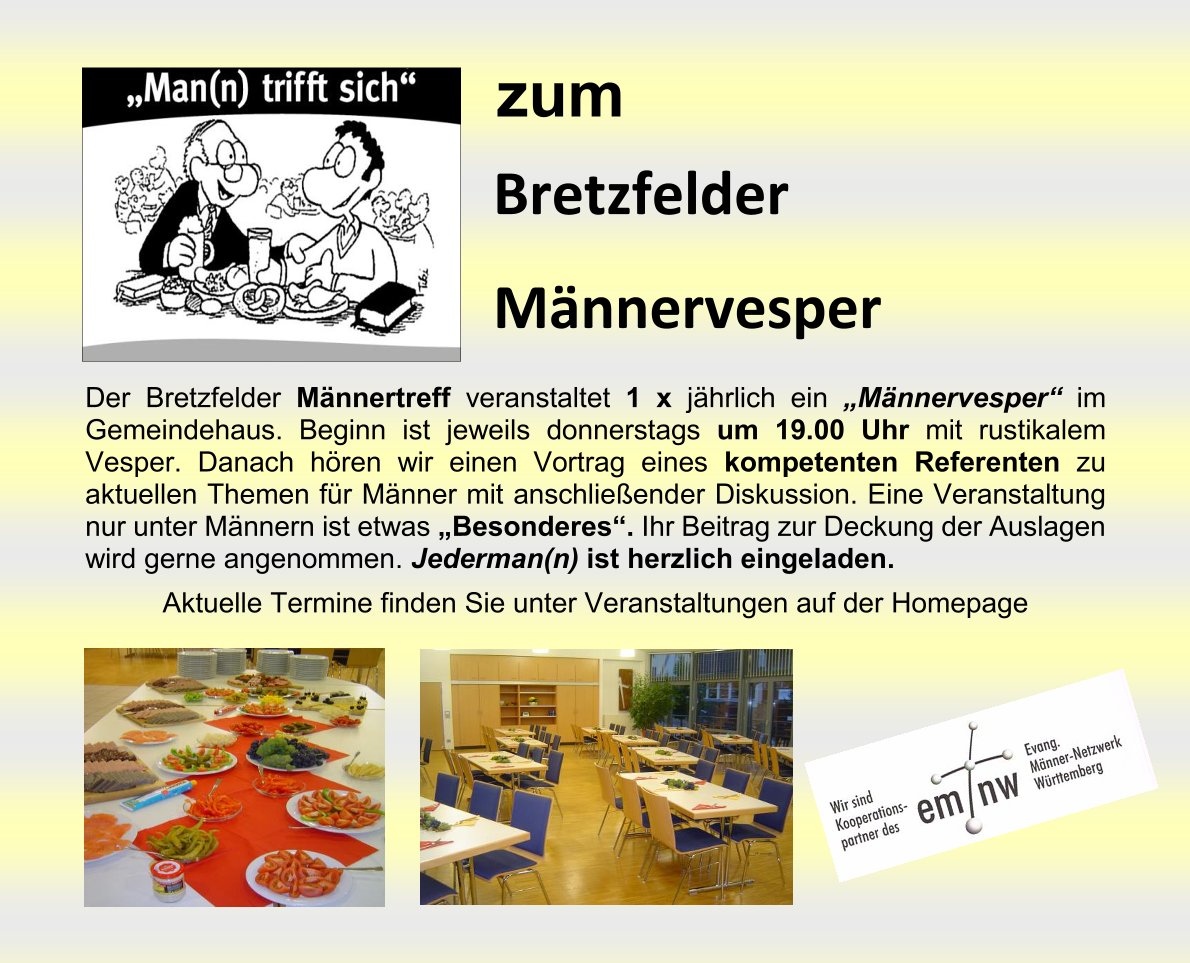 Männervesper Bretzfeld