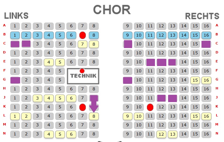 Sitzpl&auml;tze in Waldbach