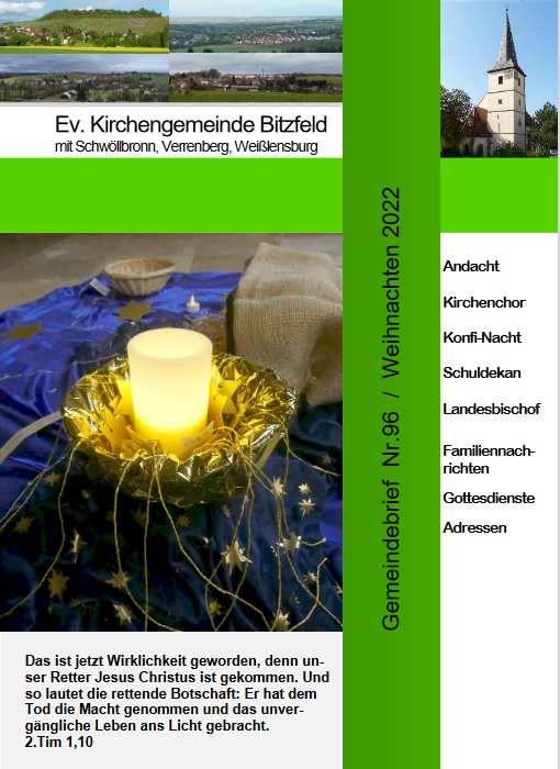 Die aktuelle Ausgabe: Nr. 96 Weihnachten 2022